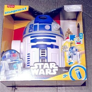 NWT Fisher-Price Imaginext Star Wars R2-D2  Toy C-3P0 Character Key hot toy